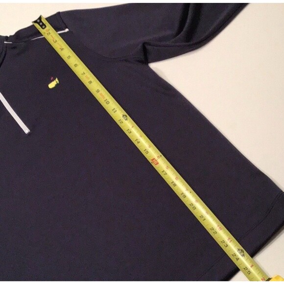 Masters Tech Collection Youth Boys Navy Blue Half Quarter Zip Pullover Size XL - Picture 9 of 9